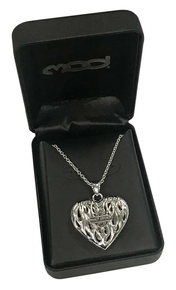 Silver Heart Necklace Q531332