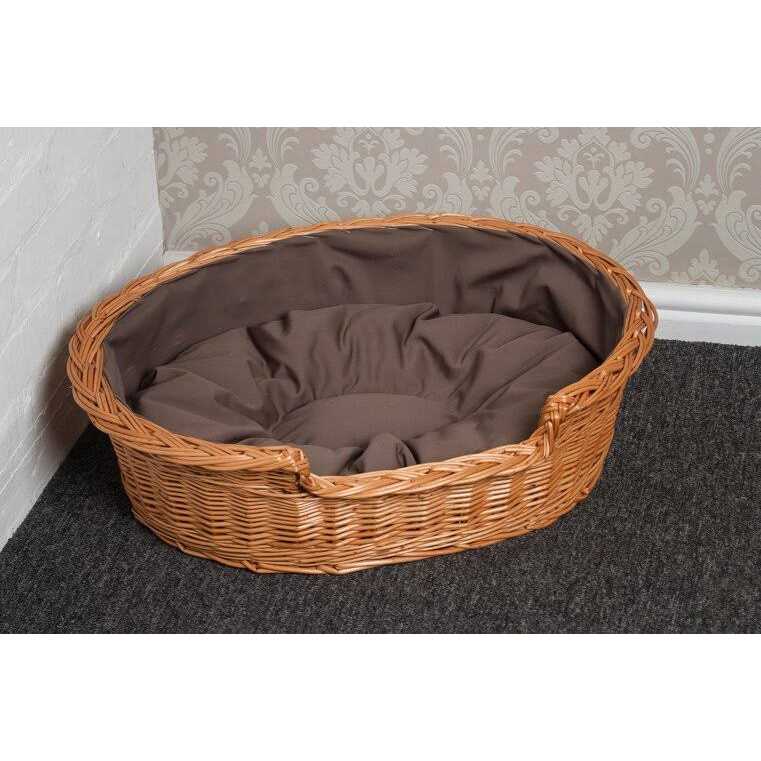Wicker Dog Bed Basket H8553