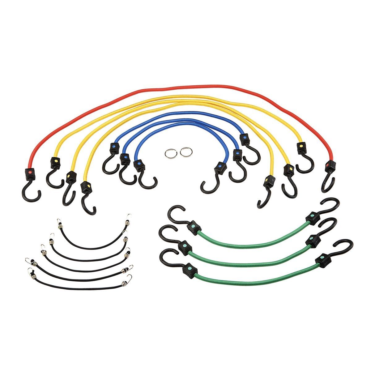 18 Piece Elastic Stretch Cords I81436