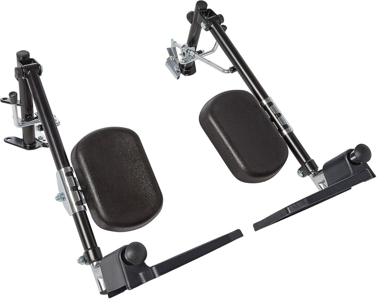 Elevating Swing-Away Leg Rests with Padded Calf Pads A913