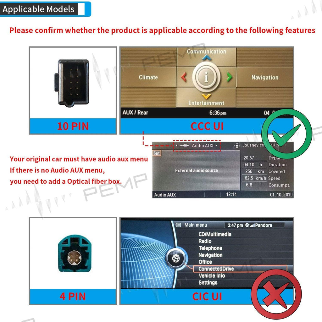 10.25 Android 10 Carplay Car Screen U5886