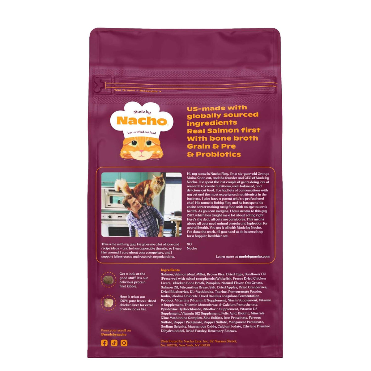 Cage-Free Chicken & Pumpkin Recipe Dry Cat Food T982370