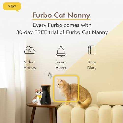 360 View Cat Camera Treat Dispenser D6502