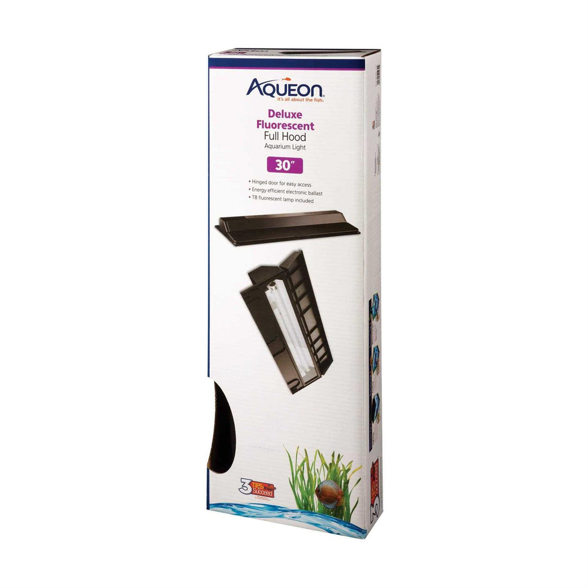 Fluorescent Deluxe Full Aquarium Hood T9442