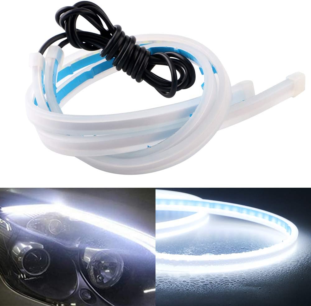 RGB Multi Color 60CM/24 Inch Waterproof LED Strip Lights 2Packs F332