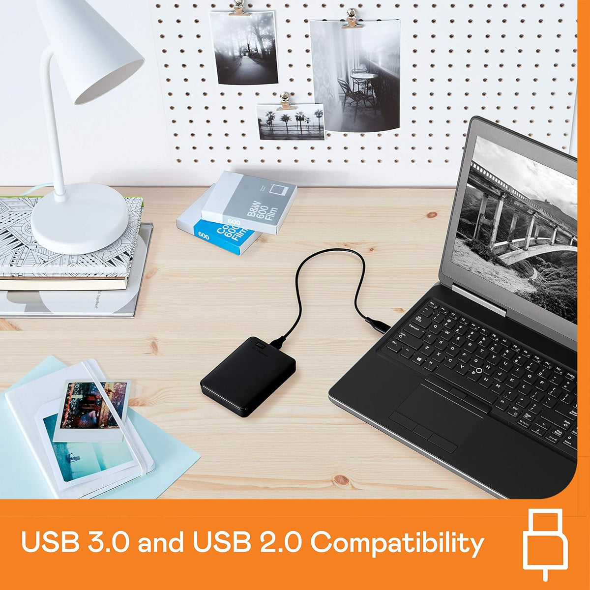 3TB Portable External Hard Drive USB 3.0 L615