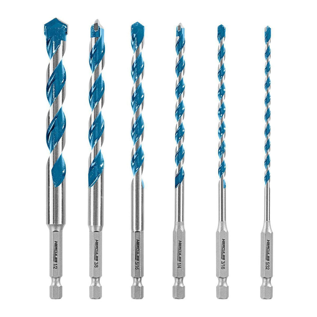6-Piece Masonry Drill Bit Set T302