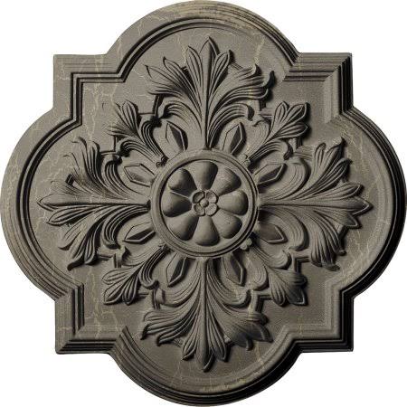 20 inch x 1 3/4 inch Hand-Painted Ceiling Medallion R52995