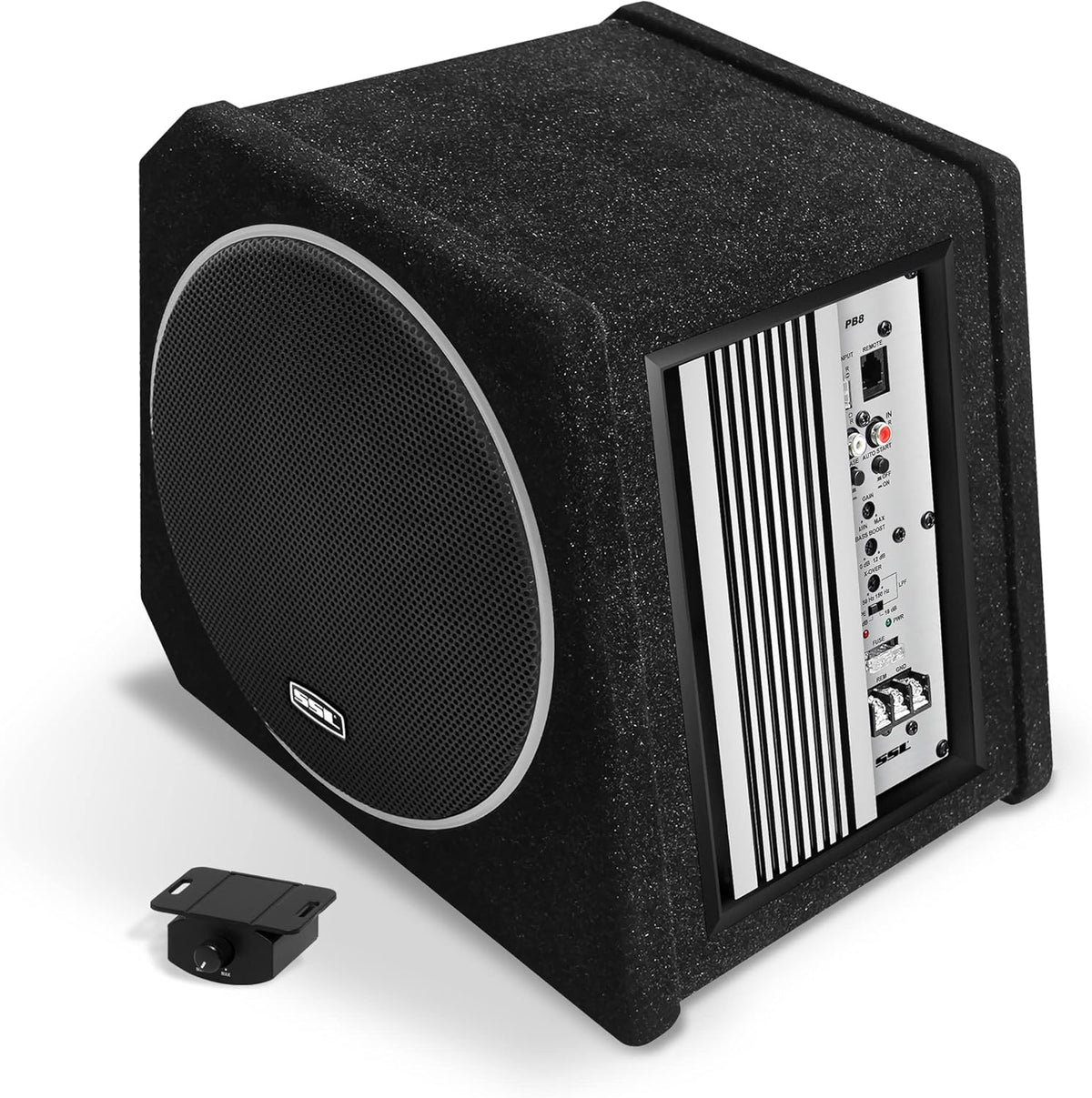 10 Inch Car Subwoofer and Amp Package with Passive Radiator Z983
