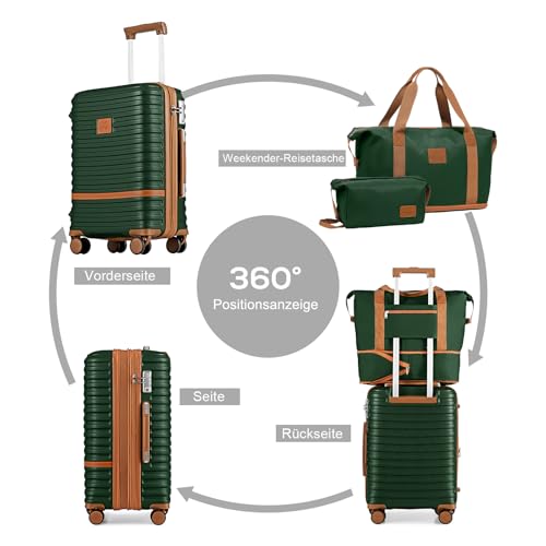 20 Inch Expandable Spinner Wheel Hard Shell Luggage Set with TSA Lock Y682079