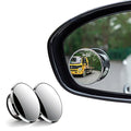 2 Pack Car Blind Spot Mirror with 9D Glass, 360° Adjustable (Black) P629113