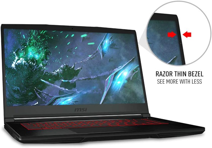 15.6" Gaming Laptop Intel Core i7 NVIDIA GeForce GTX1650 16GB 512GB NVMe SSD T31882