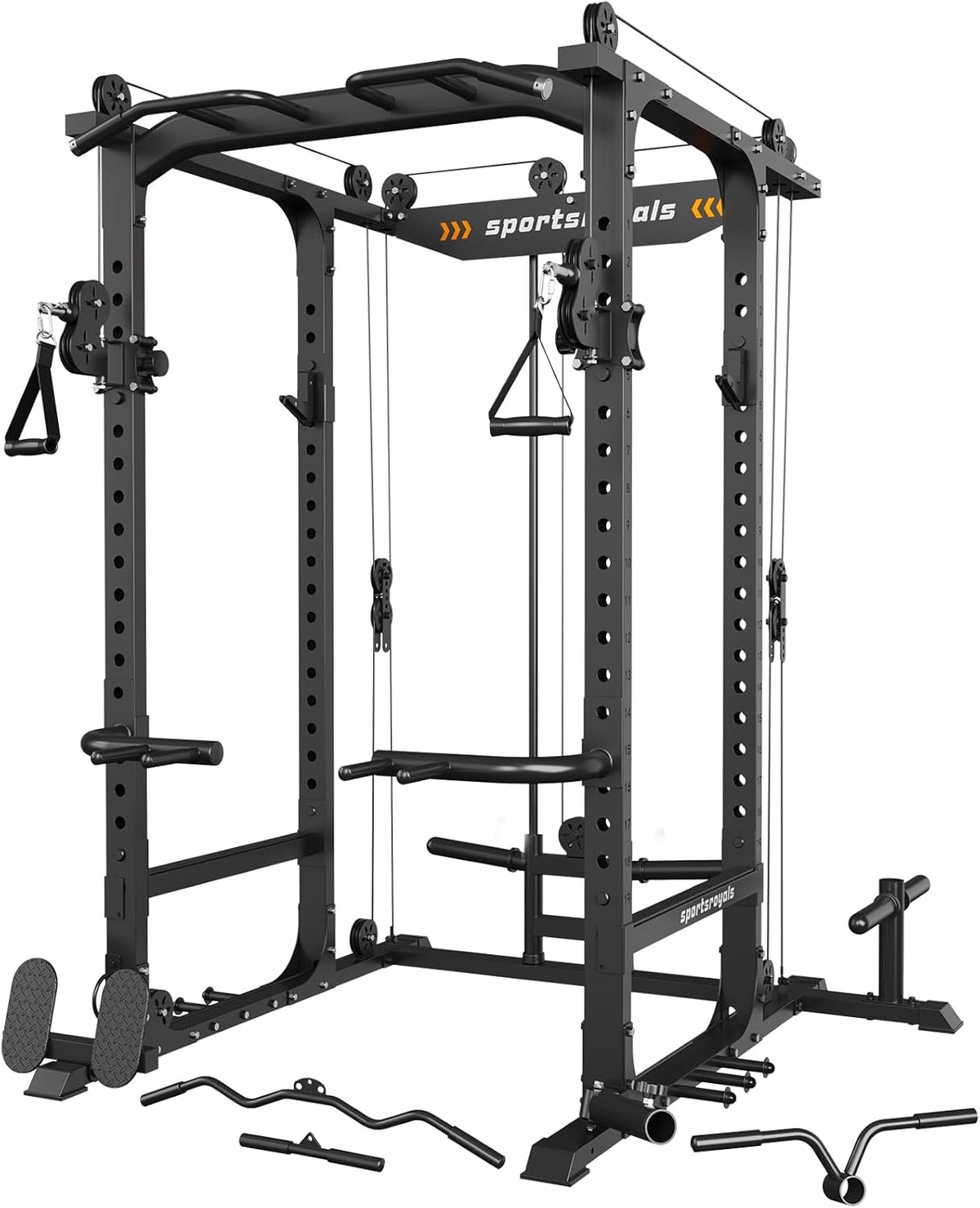 Power Cage with Adjustable Cable Crossover System W4506