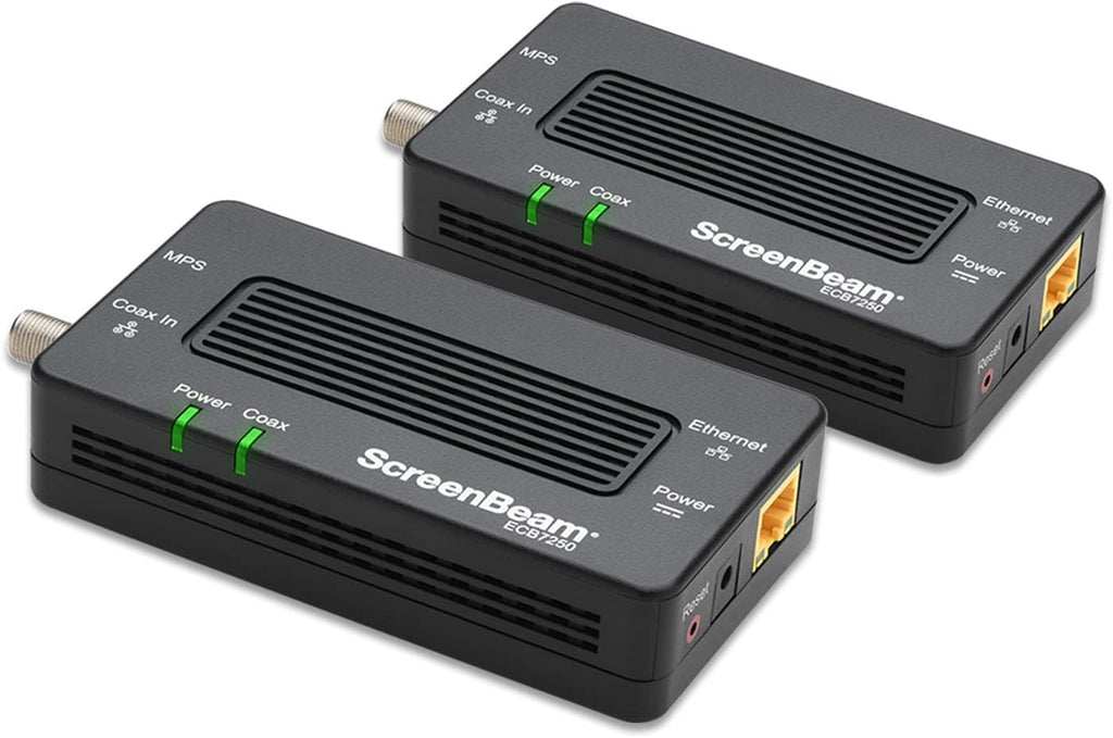 Bonded MoCA 2.5 Network Adapter 2.5 Gbps Ethernet Port 2 Pack S7972