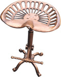 Adjustable Cast Iron Tractor Seat Stool W3177