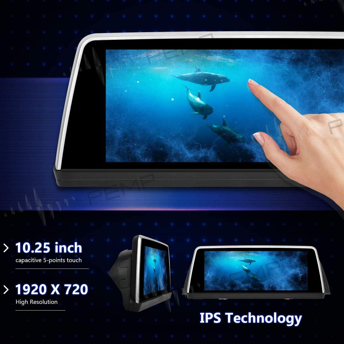 10.25 Android 10 Carplay Car Screen U5886