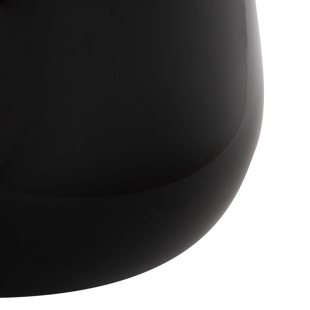 Black and Grey Glass Base Table A419436