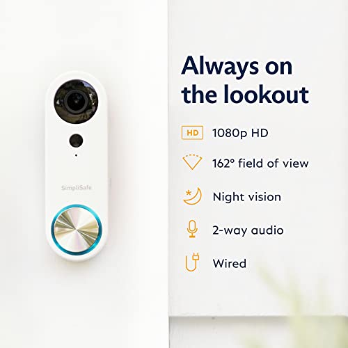 Wired Doorbell, 1080p C80974
