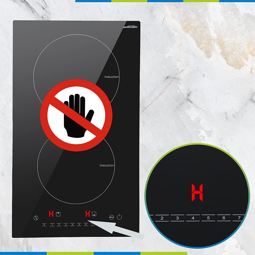 2 Burners Induction Cooktop 120V 1200W K7964
