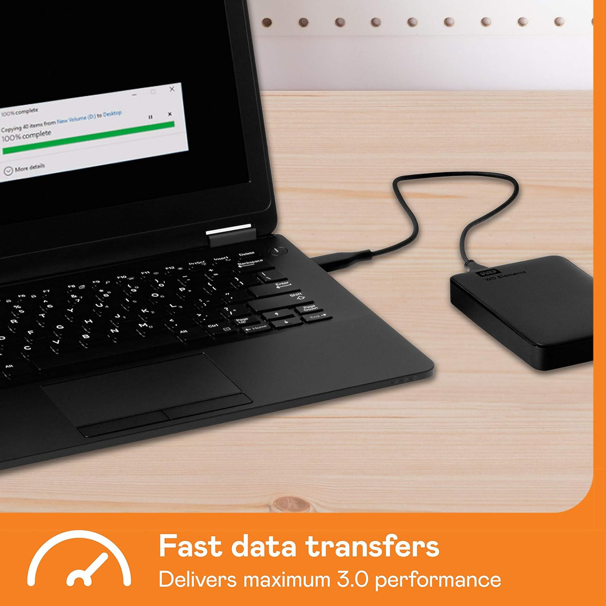 3TB Portable External Hard Drive USB 3.0 L615