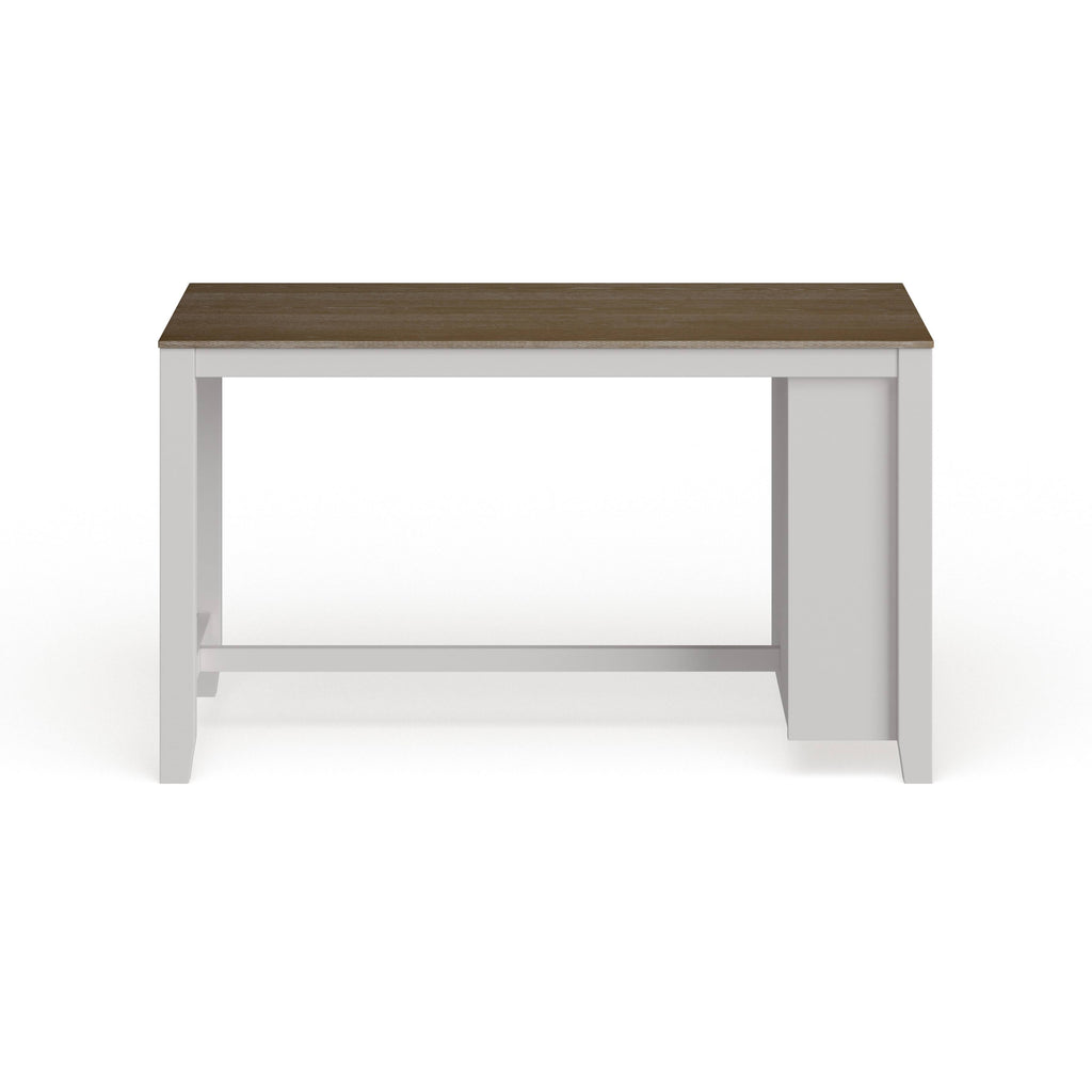Rustic White 63 inch Kitchen Island M173273