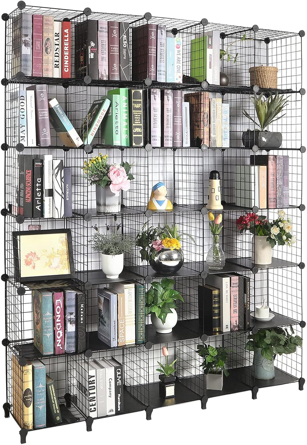 20 Cube Wire Storage Organizer Shelves I1831