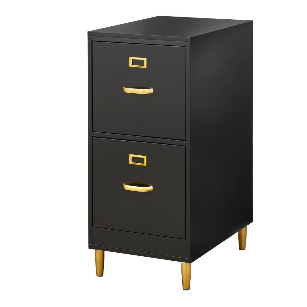 White 2-Drawer File Cabinet E44576