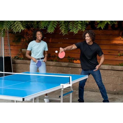 All Weather Aluminum Outdoor Table Tennis Table with Net & Post A2196