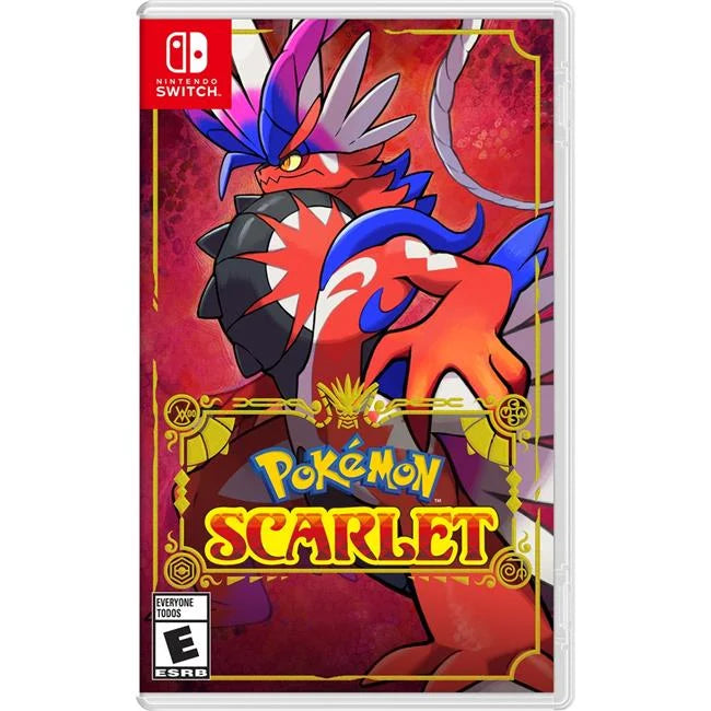 Pokemon Scarlet Switch Video Game J22372