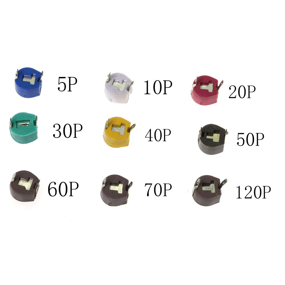 18-Pack Adjustable Capacitor Kit V371827