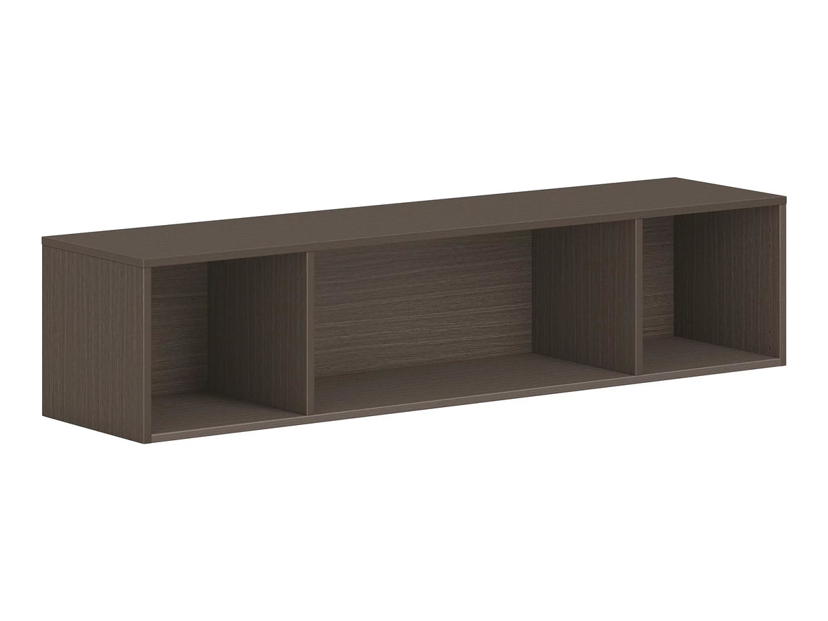 13.5" Wall Cabinet with 1 Shelf Slate Teak P8486