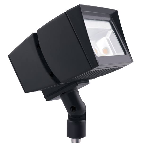 Warm LED Bronze Flood Light K801975