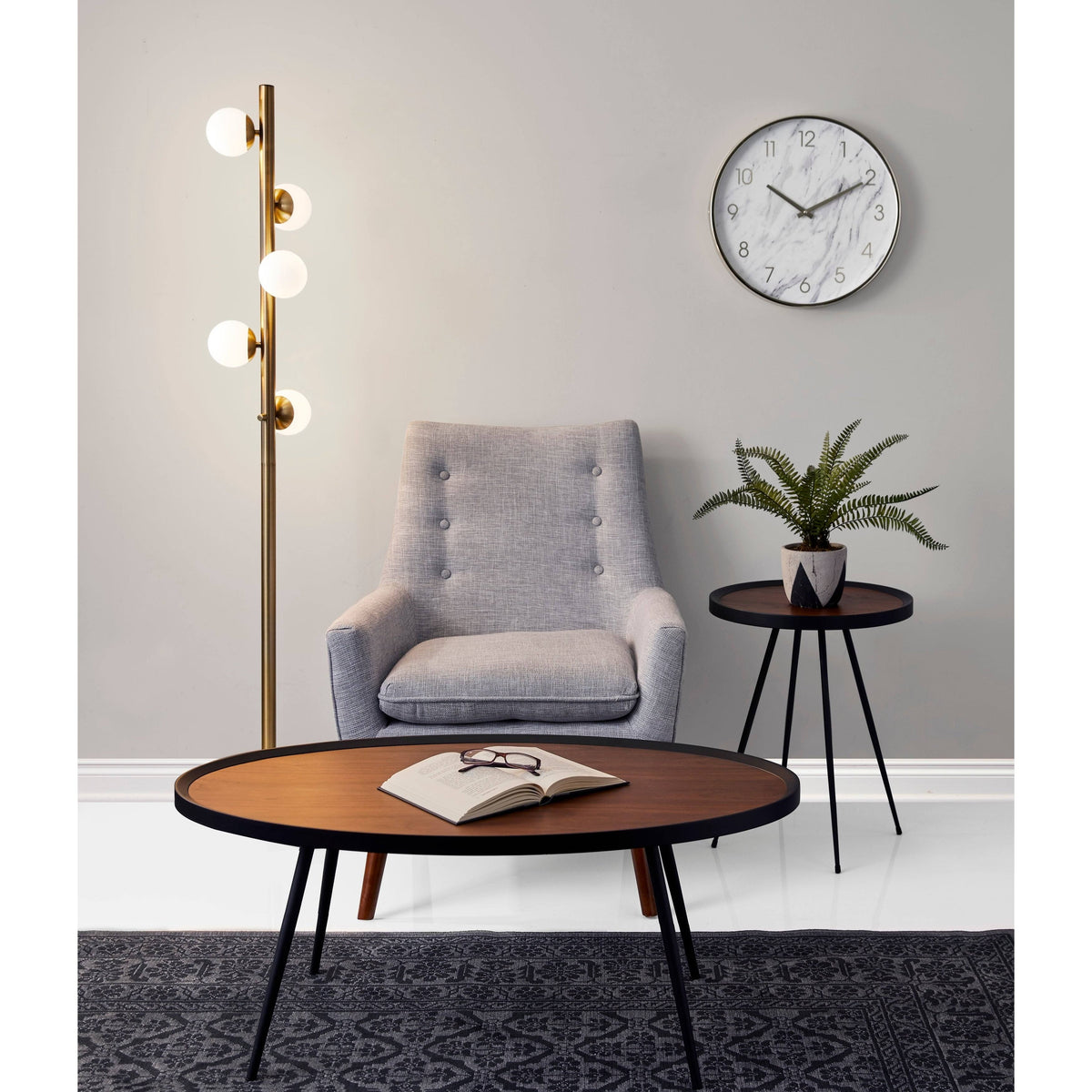 Walnut End Table B117001