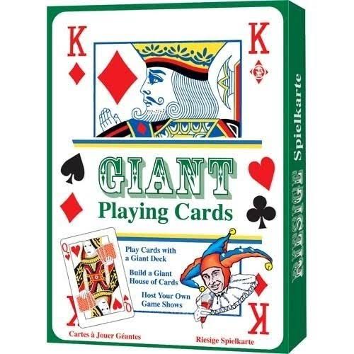 Large Giant A4 Playing Cards Party Games R264206