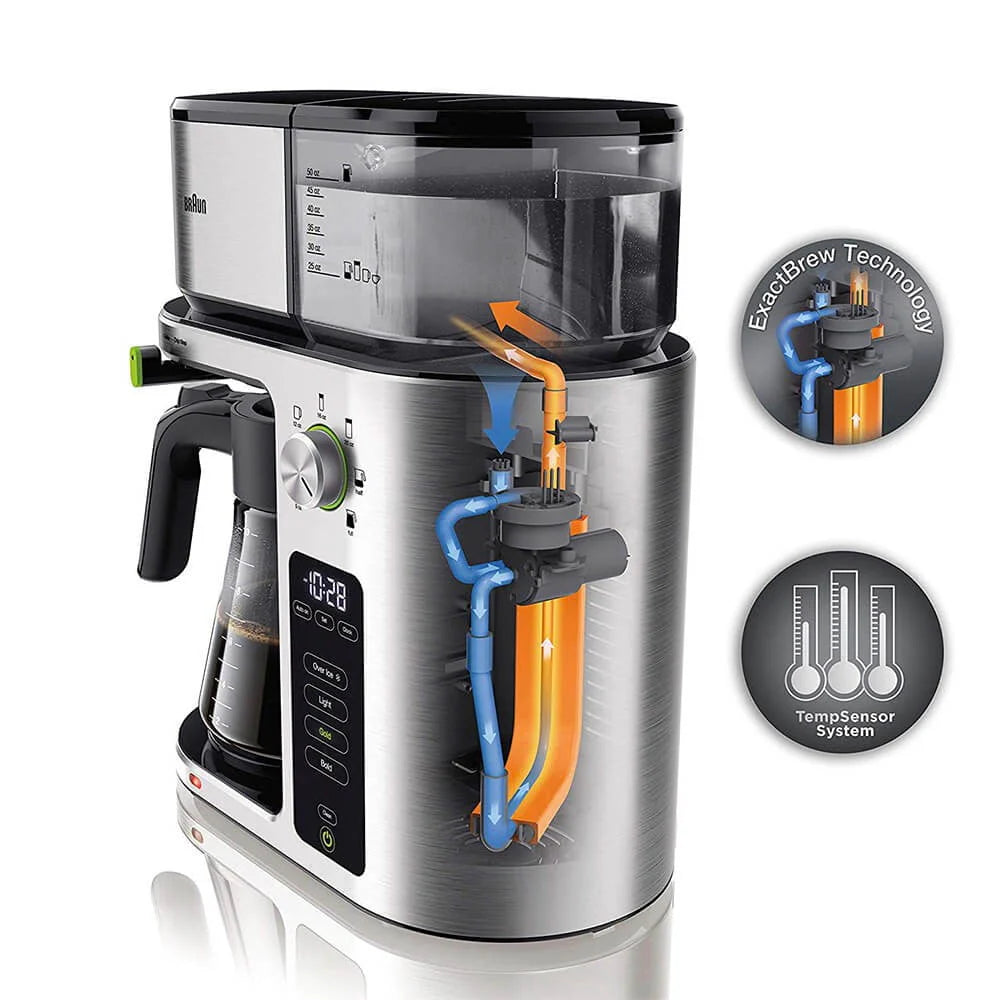 Stainless Steel 10 Cup Drip Coffee Maker E7600