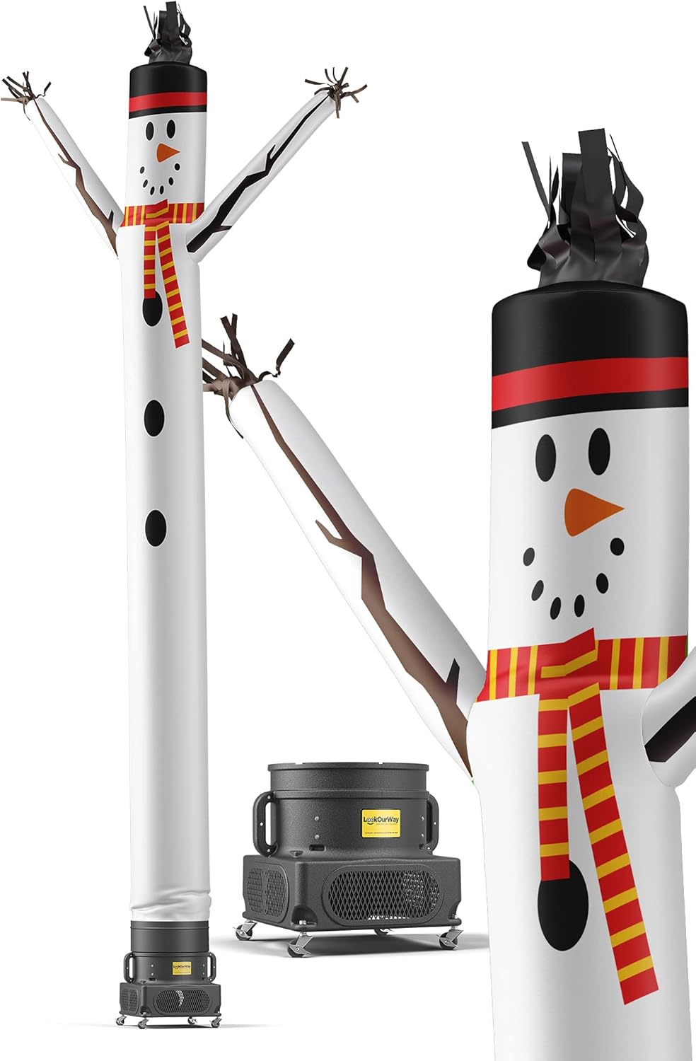 20-Feet Tall Air Dancers Inflatable Tube Man with 1 HP Sky Dancer Blower S407