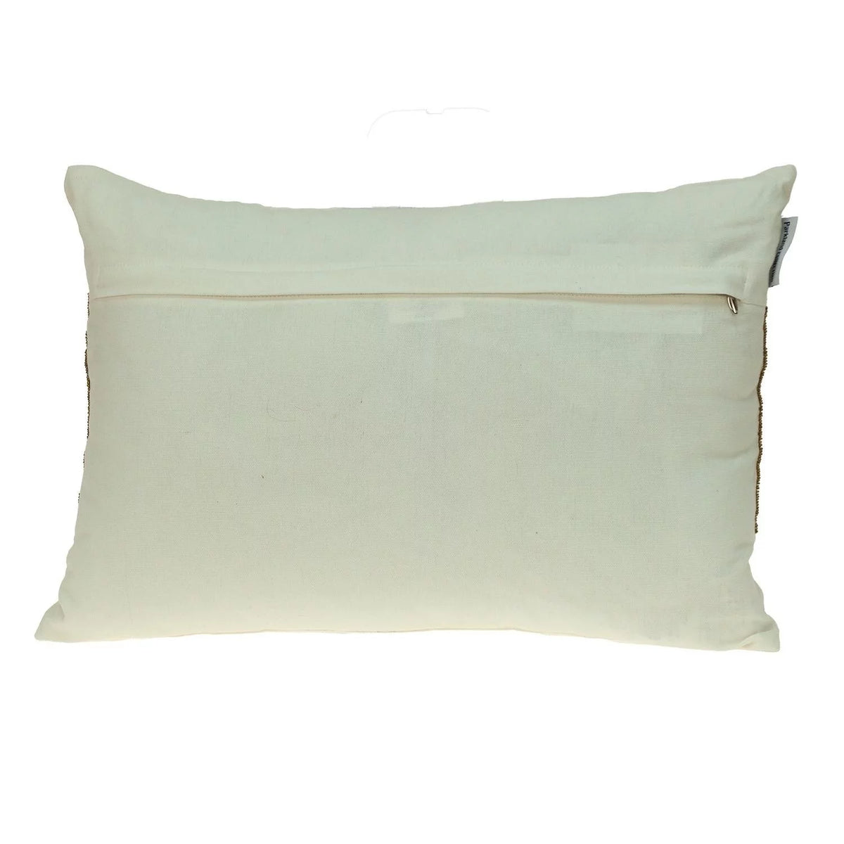 Off White Lumbar Throw Pillow G2877
