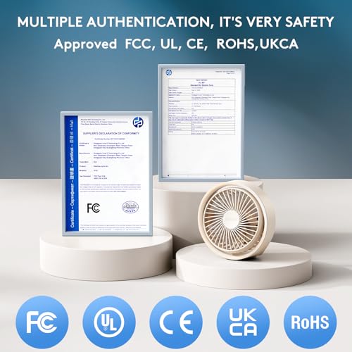 10 inch Portable Rechargeable Desk Fan K30887