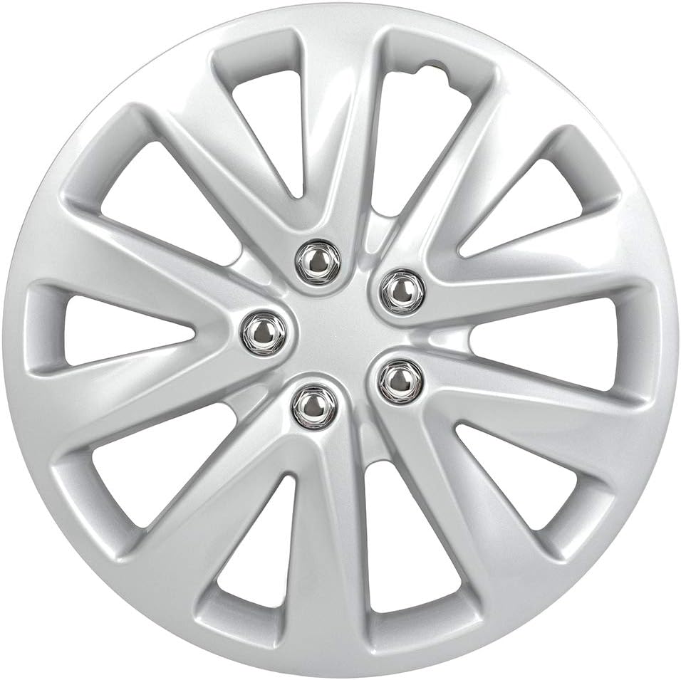 4PC Set 16 inch Silver Hubcap Wheel Cover X152542