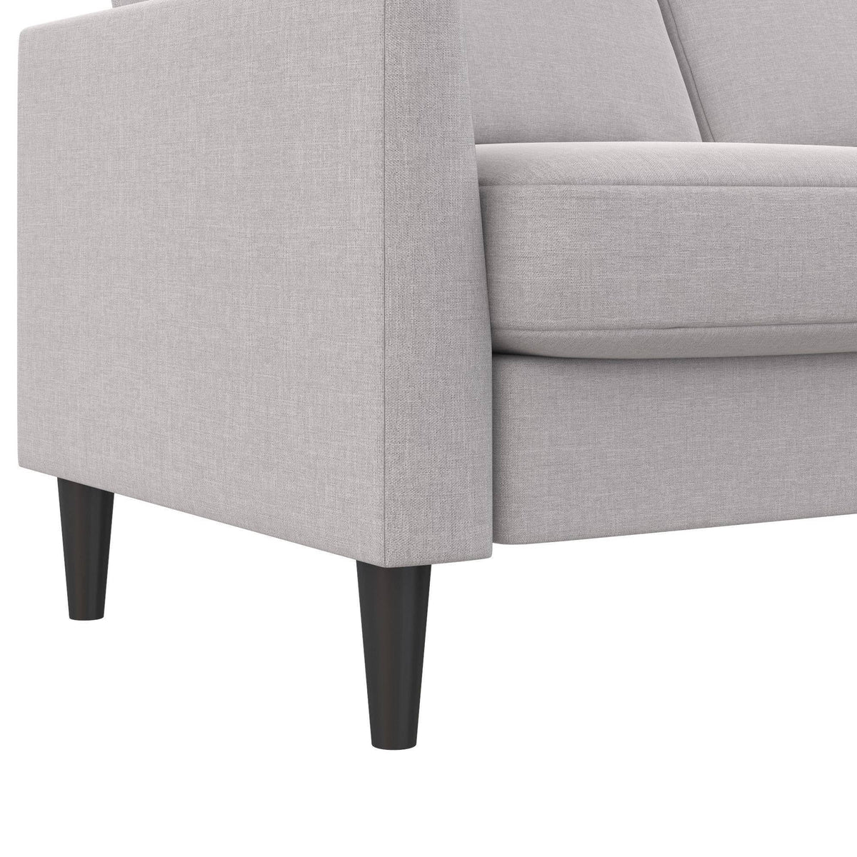 Light Gray Linen Sofa Sectional K983