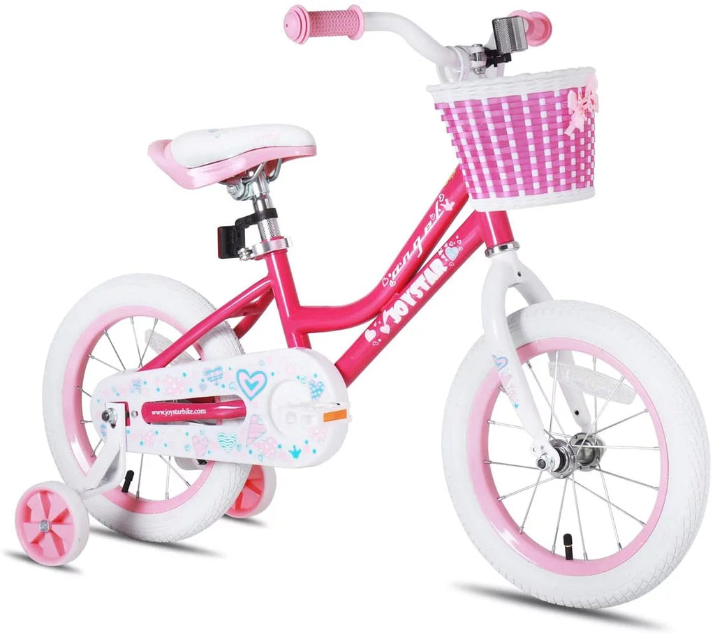 12 14 16 18 Inch Kids Bike with Training Wheels & Basket M559