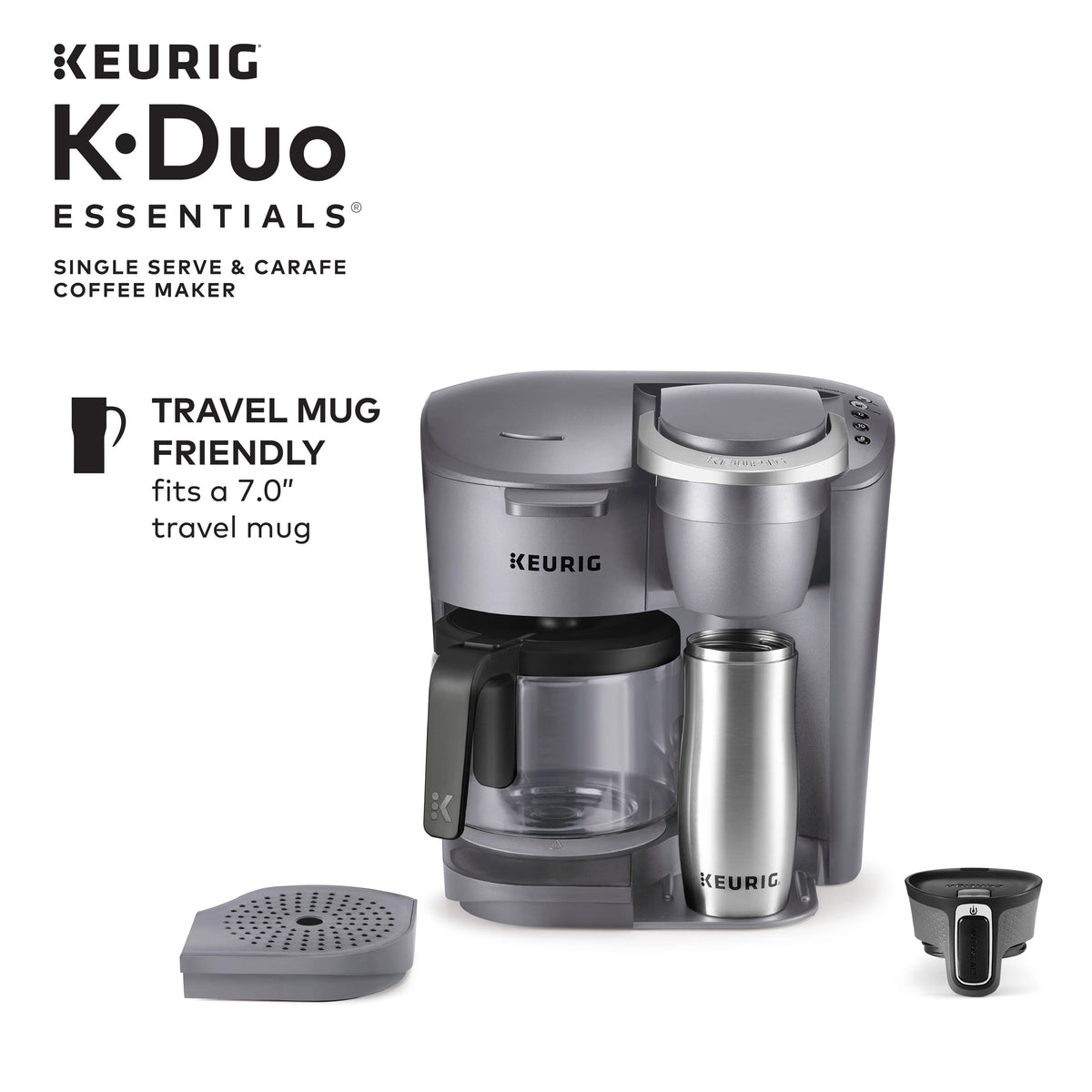 Black Single-Serve Coffee Maker M263
