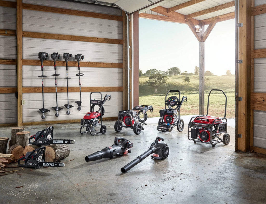 Black 30cc 4-Cycle Straight Shaft String Trimmer A2019