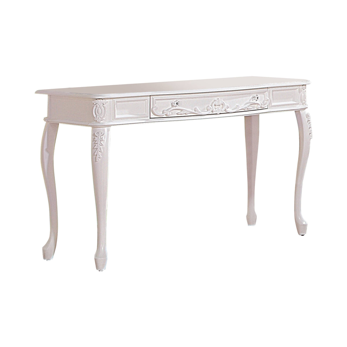 White Vanity Desk D493584