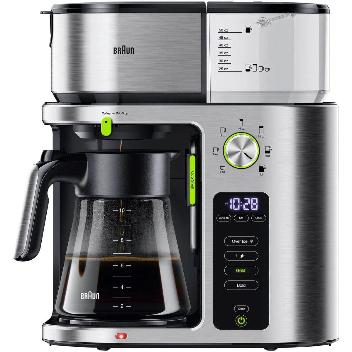Stainless Steel 10 Cup Drip Coffee Maker E7600