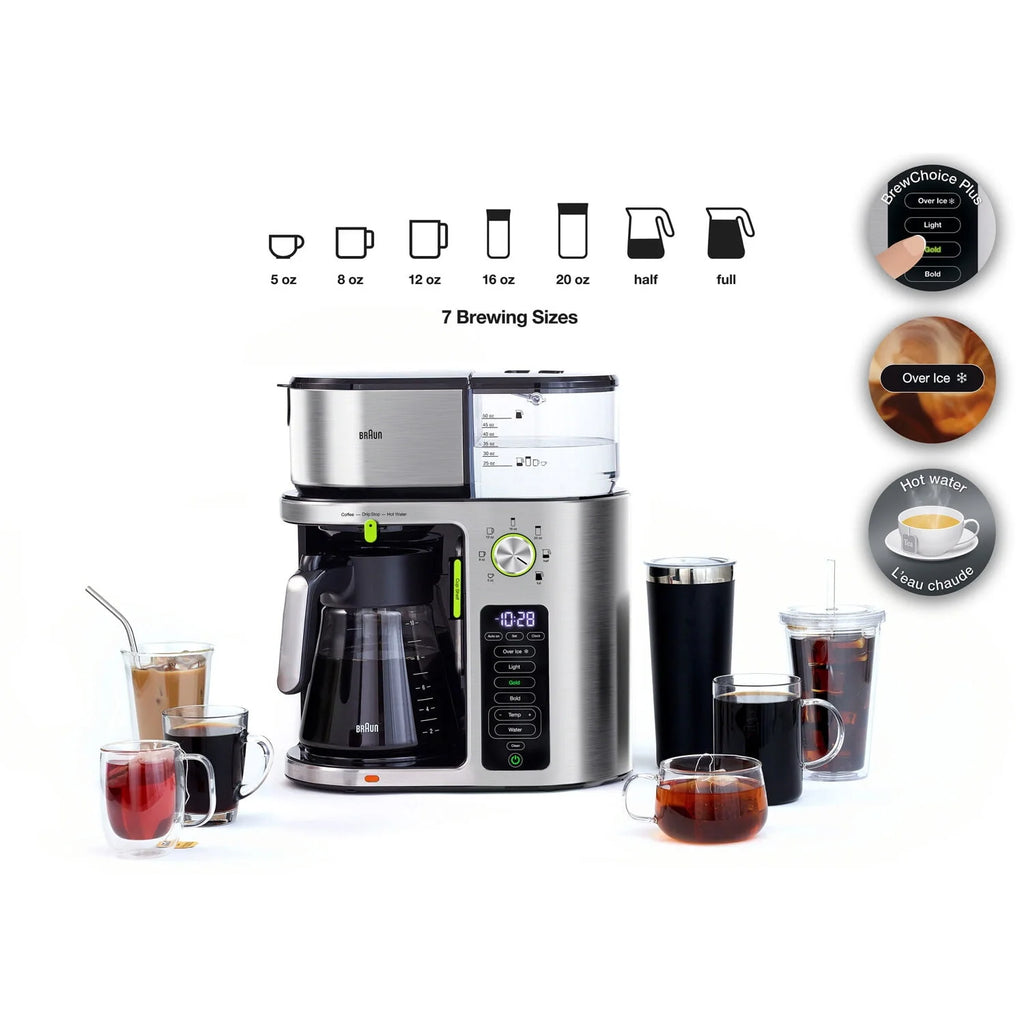 Stainless Steel 10 Cup Drip Coffee Maker E7600