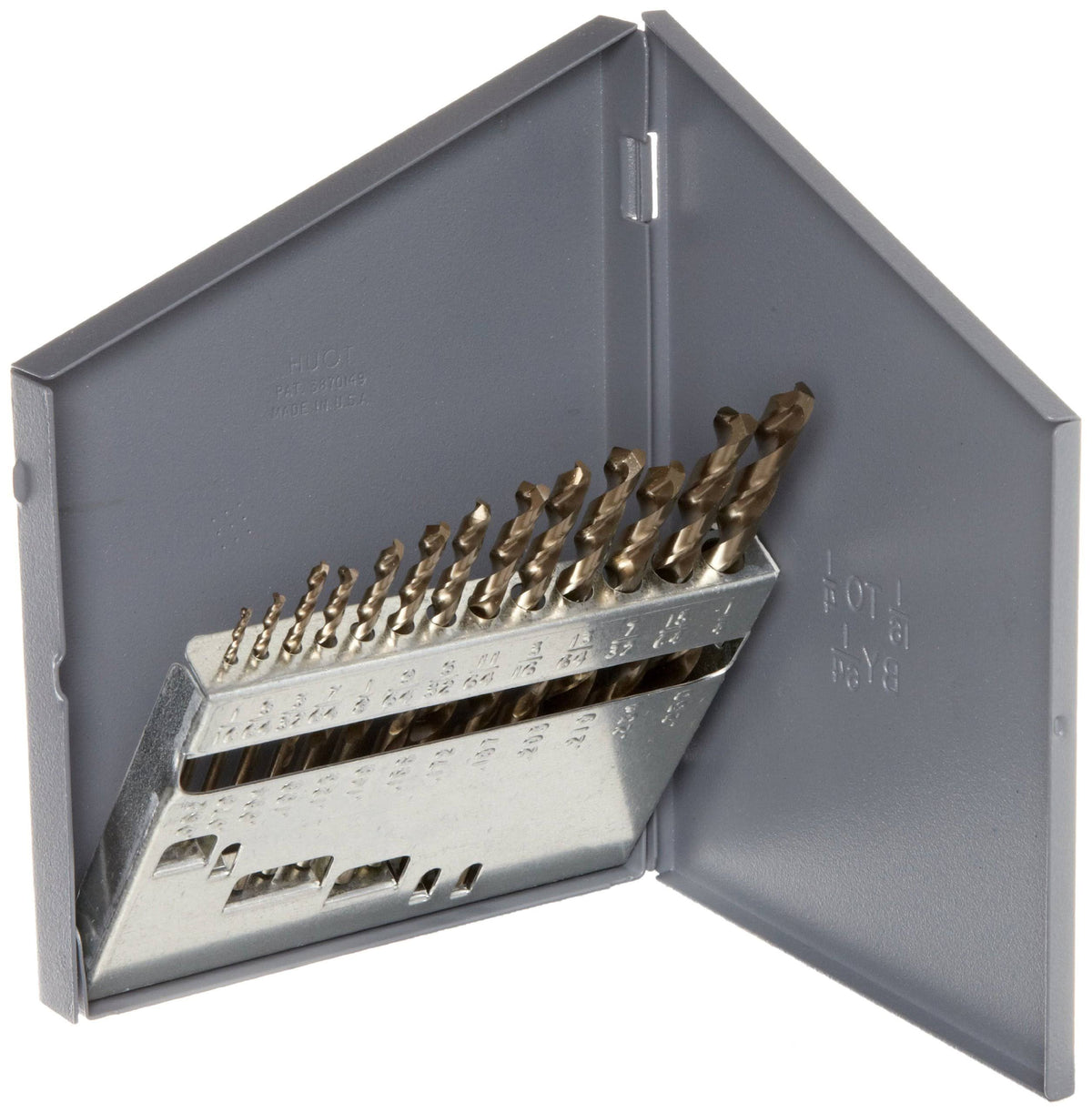 13 pc Cobalt Jobber Drill Set E4723