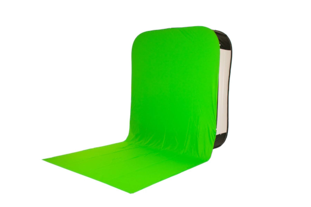 Green Chromakey Background Cover with Train D326804
