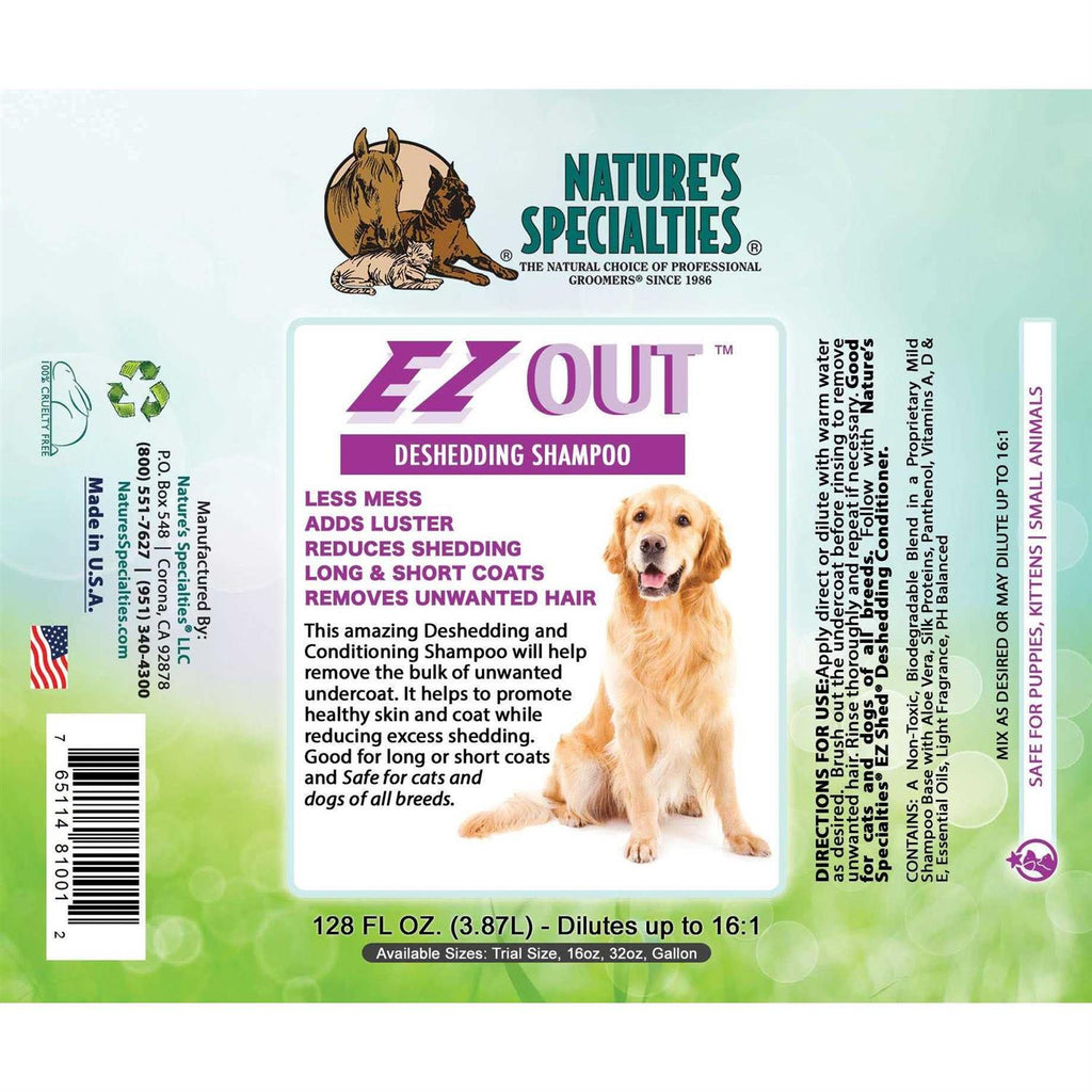 Dog Cat Deshedding Shampoo E1414