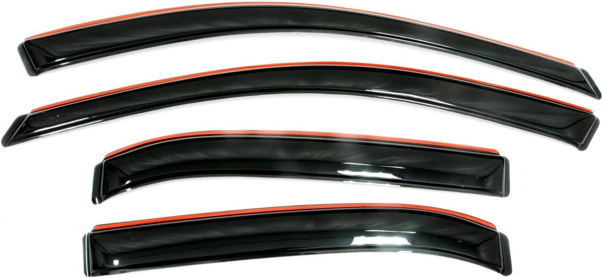 4-Piece Dark Smoke Side Window Deflector F79221